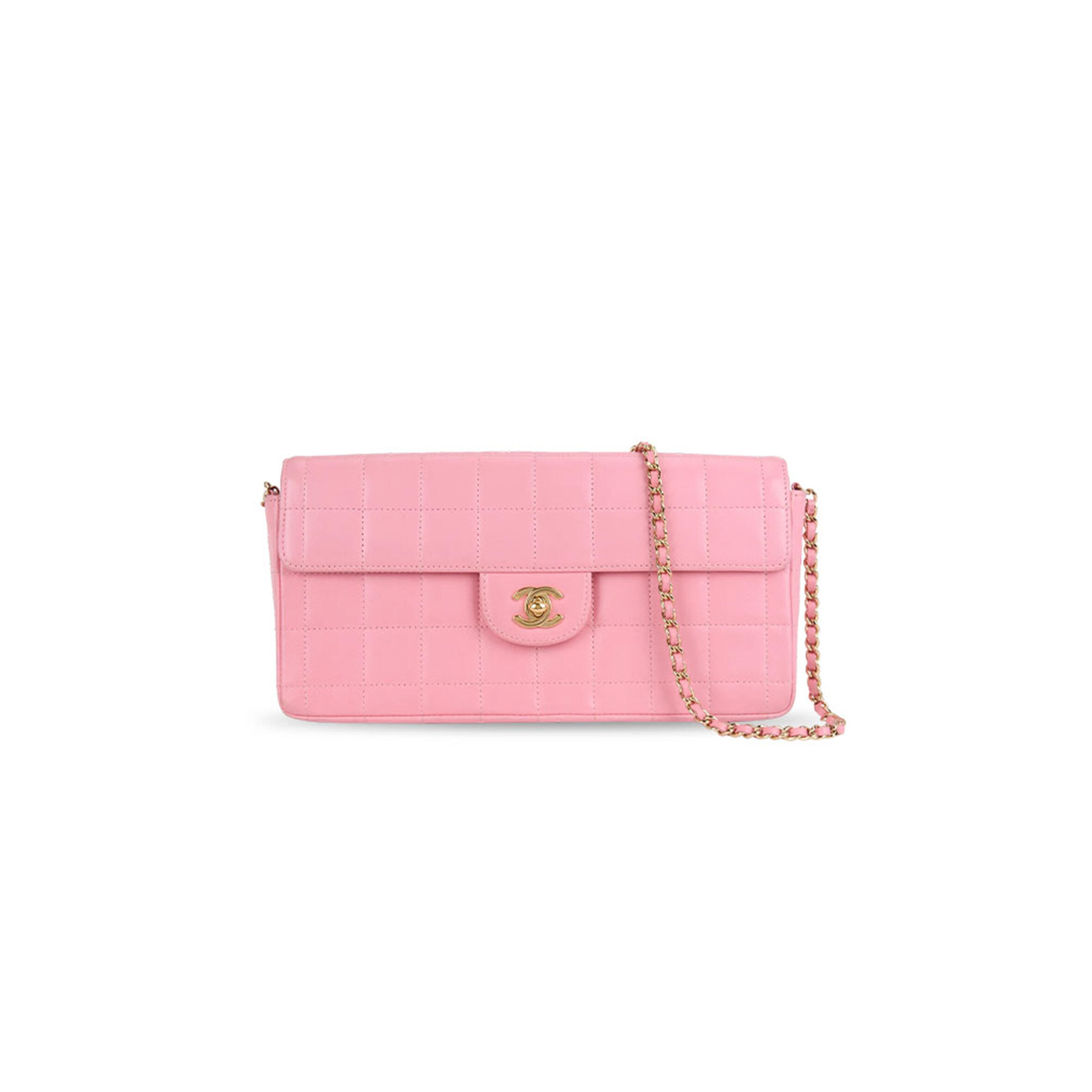 CHANEL CHOCOLATE BAR FLAP BAG (26*13*4cm)